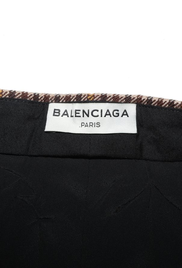 Balenciaga F/W 2016 Plaid Houndstooth Trousers - 5 Balenciaga F/W 2016 Plaid Houndstooth Trousers - 5