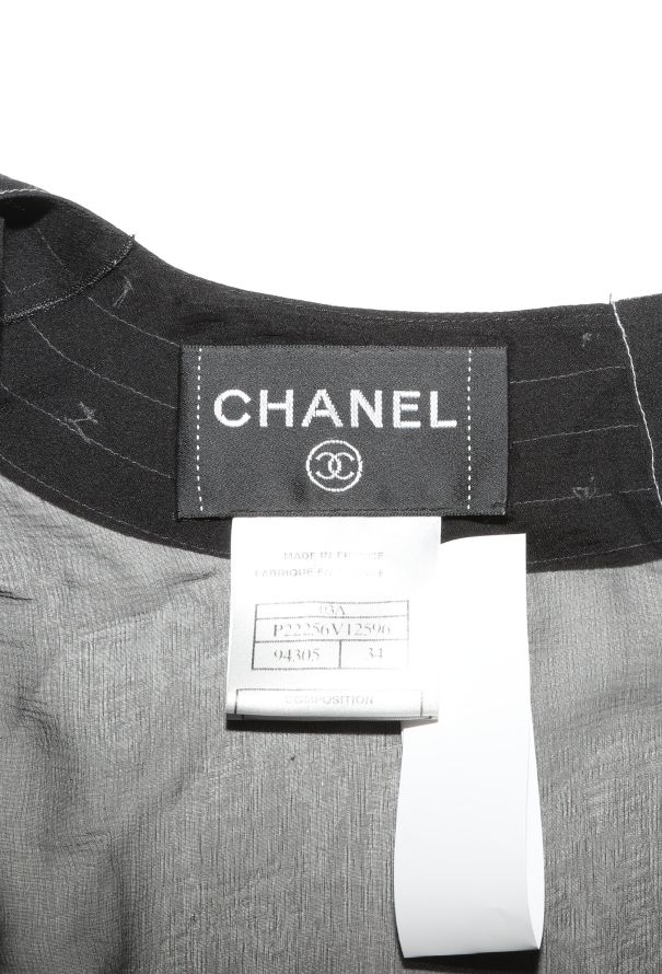 Chanel F/W 2003 Snap Button Silk Blouse - 6