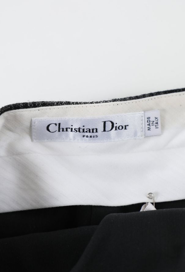 Dior F/W 2020 Plaid Overlay Miniskirt - 6