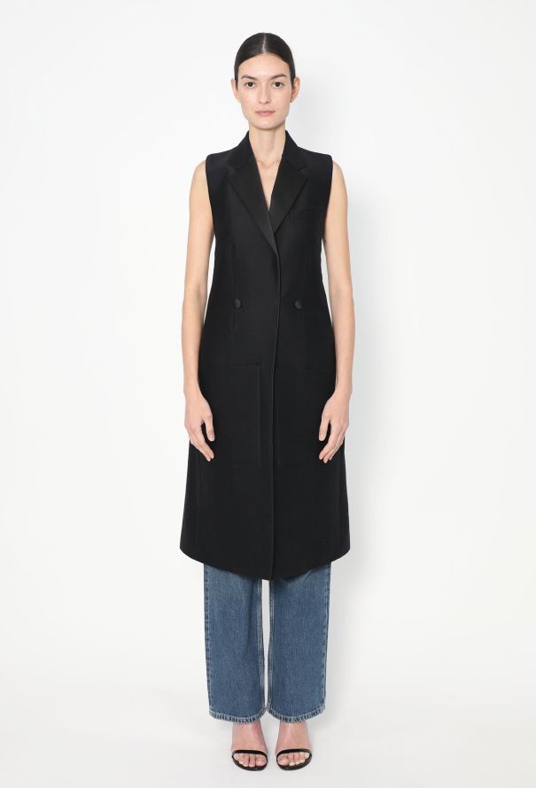 Céline CAMPAIGN S/S 2013 Tailored Smoking Vest - 1