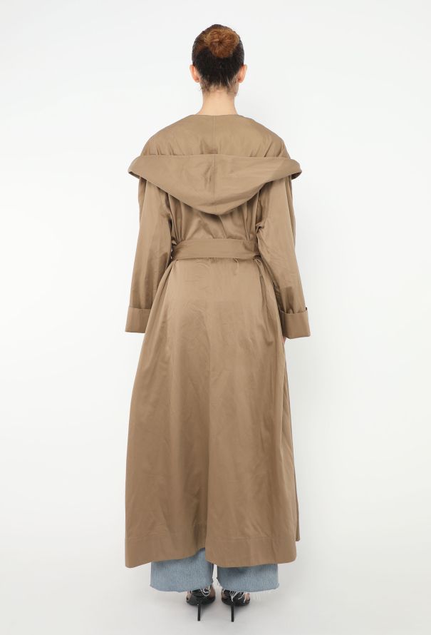 The Row S/S 2022 Augusta Belted Poplin Trench - 7