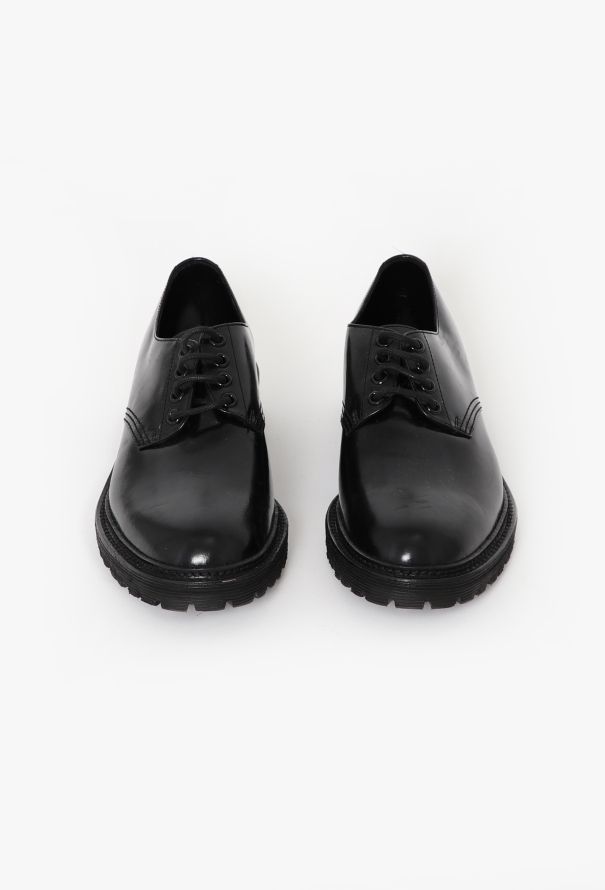 Saint Laurent Laced Calfskin Derbies - 2 Saint Laurent Laced Calfskin Derbies - 2
