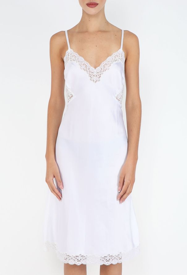 Dior Vintage Chantilly Slip Dress - 2