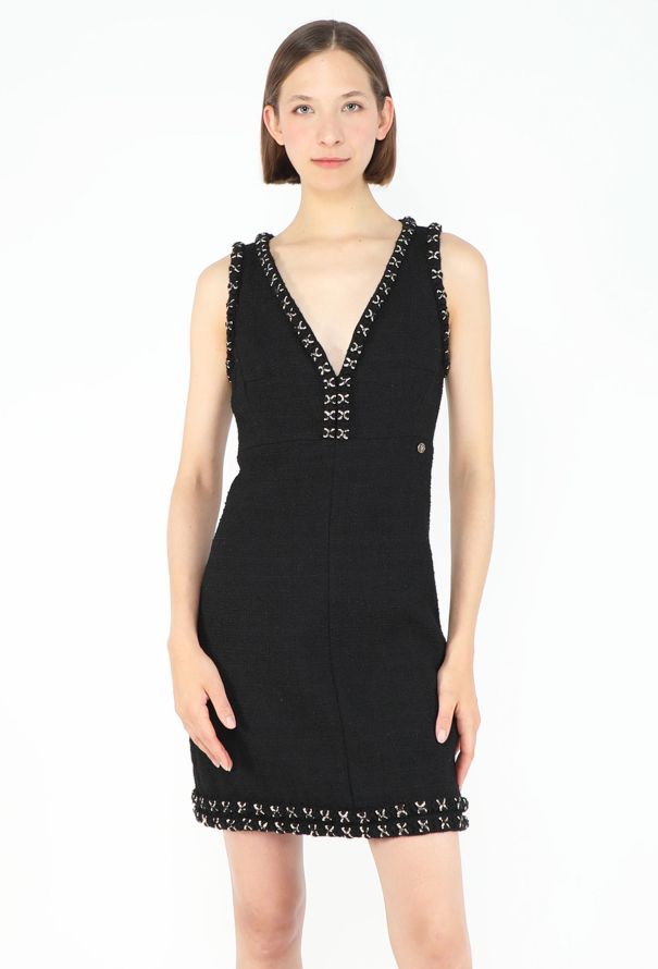 Chanel 2017 'CC' Tweed Mini Dress - 1