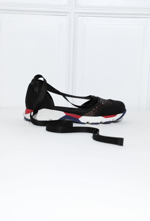 Marni Lace-up Hybrid Flats - 1