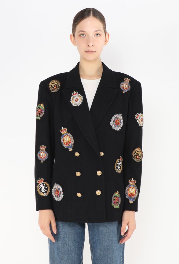 Chanel HIGHLY COLLECTOR F/W 1988 Crest Blazer - 1
