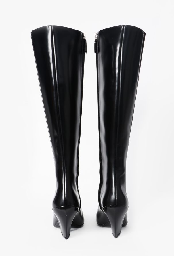 Prada F/W 2022 Leather Knee-High Boots - 5 Prada F/W 2022 Leather Knee-High Boots - 5