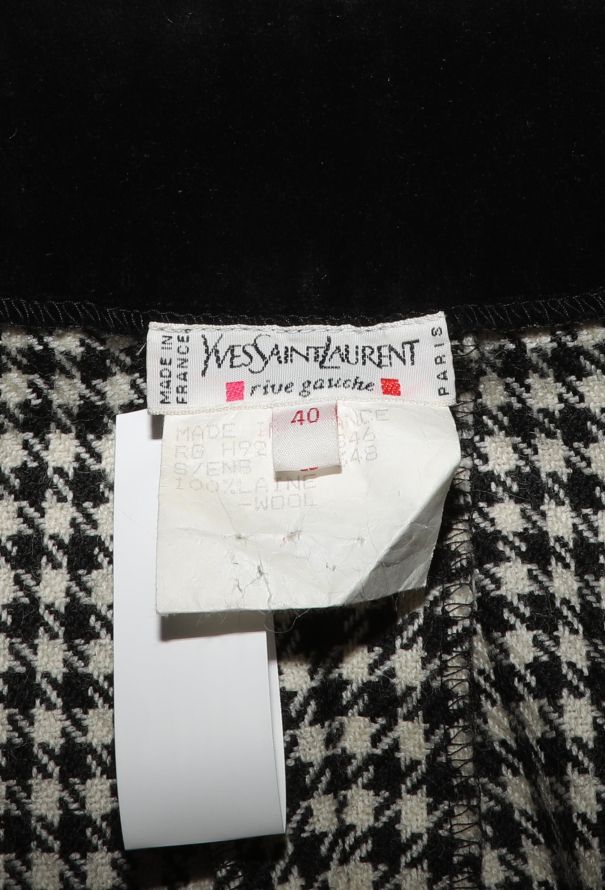Saint Laurent F/W 1992 Houndstooth Trousers - 6