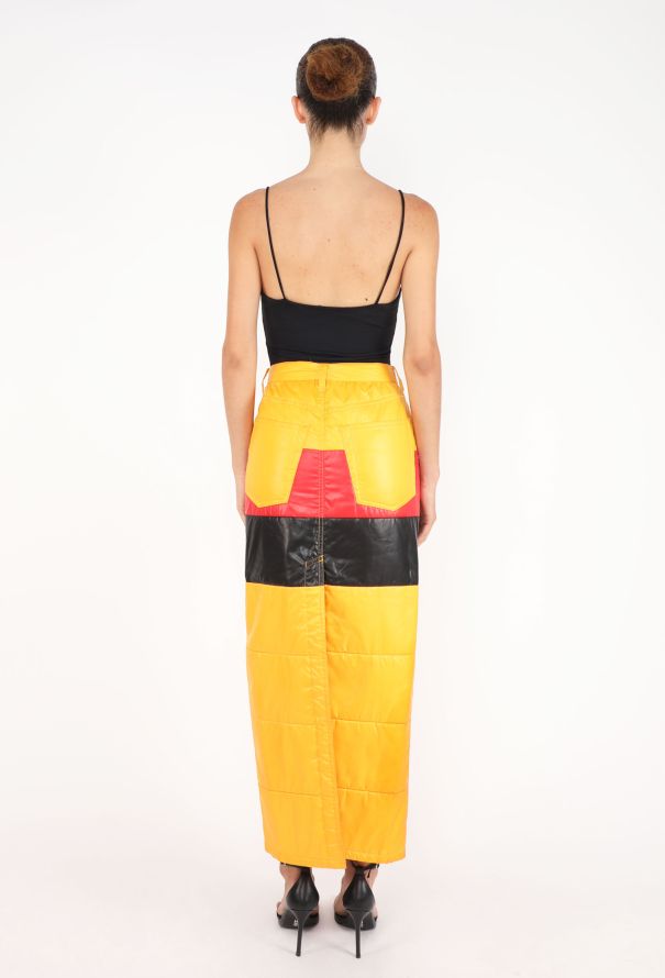 Junya Watanabe Color-Block Padded Skirt, F/W 2004 - 6