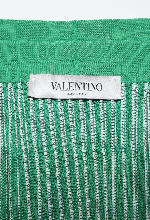 Valentino Resort 2018 Bicolor Pleated Skirt - 6