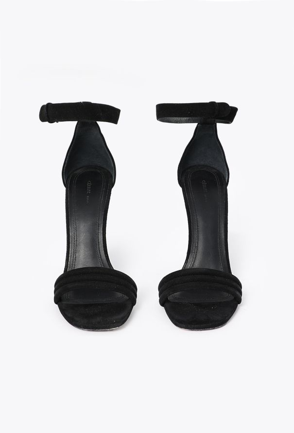 2011 Sculpted Suede Sandals