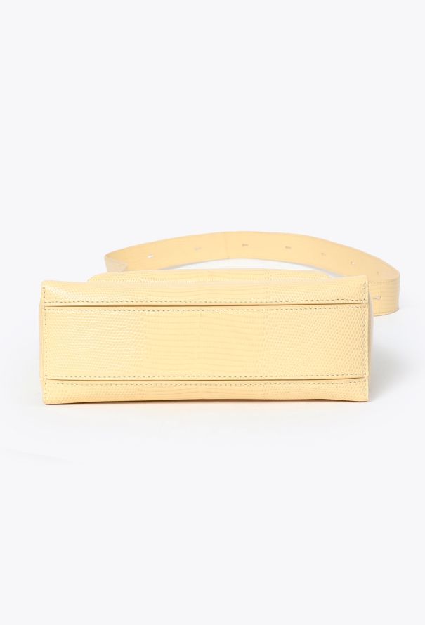 Jil Sander S/S 2025 Lizard-Embossed Crossbody Bag - 6