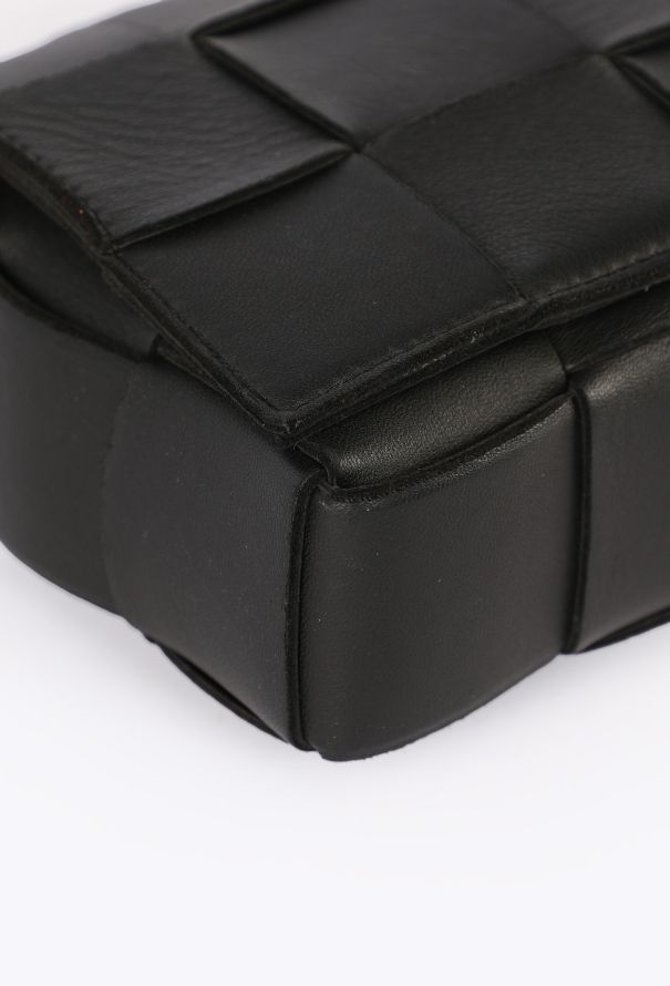 Bottega Veneta Black Cassette Shoulder Bag - 8