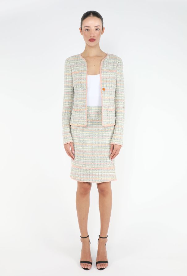 Chanel ICONIC S/S 2005 Silk Tweed Ensemble - 3