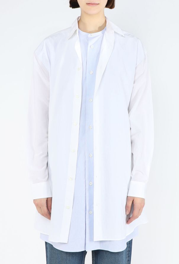 Loewe 2023 Layered Cotton Shirt - 3