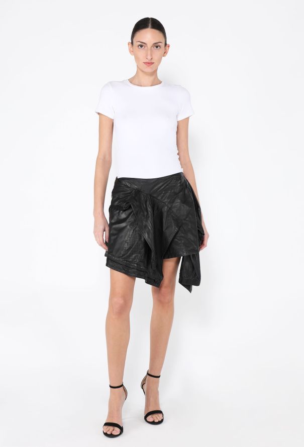 Proenza Schouler S/S 2010 Leather Jacket Skirt - 1