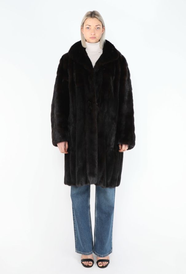 Dior Vintage Mink Fur Coat - 1