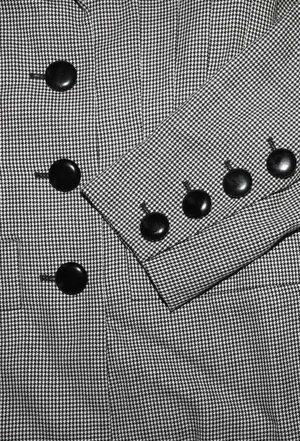 Saint Laurent 1990 Tailored Herringbone Blazer - 7 Saint Laurent 1990 Tailored Herringbone Blazer - 7