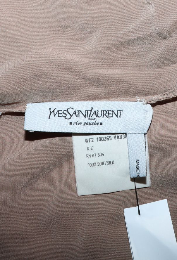 Saint Laurent RARE Spring 2002 Draped Sheath Dress - 9