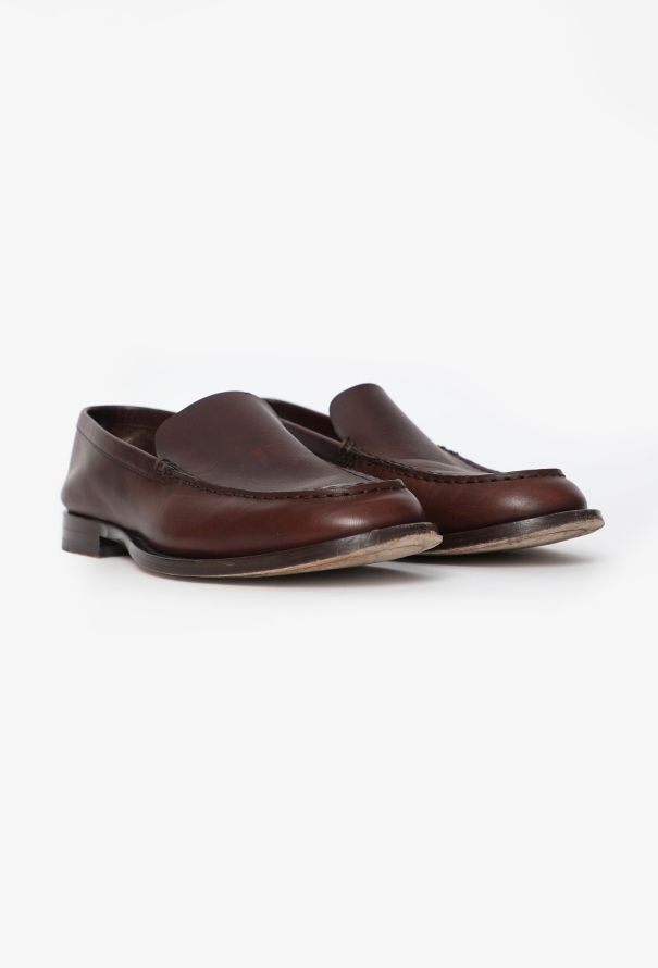 The Row Nic Leather Loafers, 2025 - 3