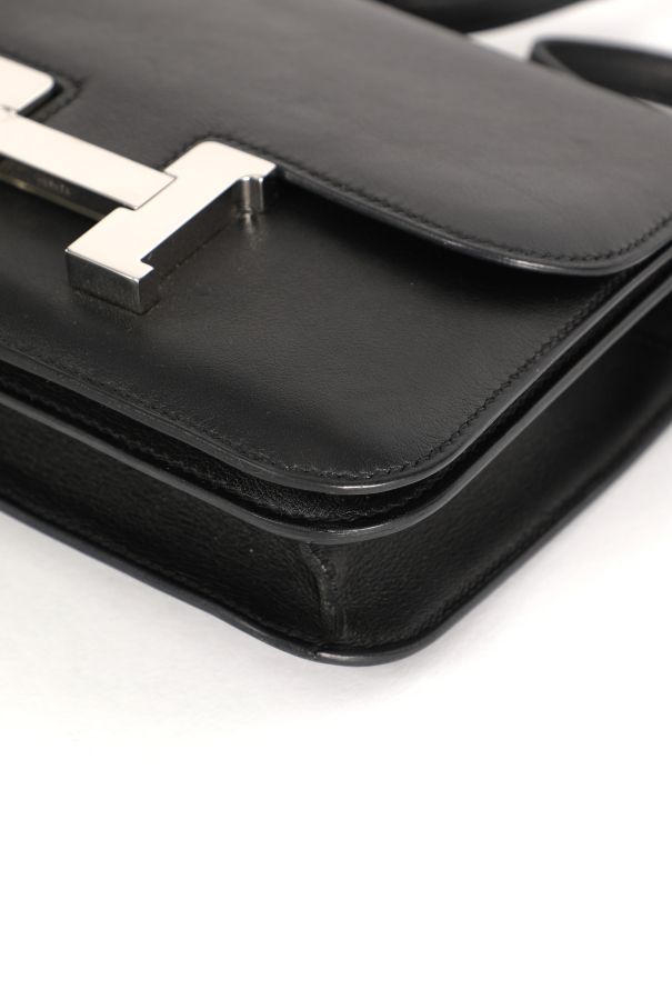 Hermès Black Mini Swift Constance 18 Bag - 10