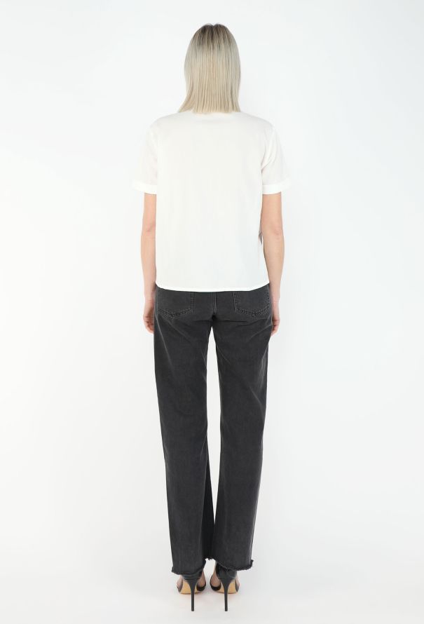 Miu Miu S/S 2025 Logo Cotton Shirt - 5