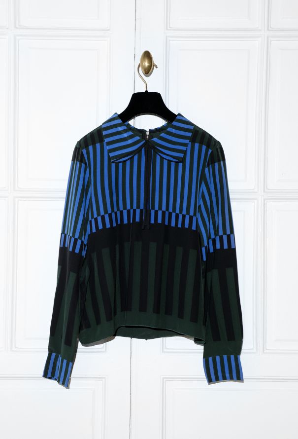 Marni Pre-Fall 2011 Striped Blouse - 1