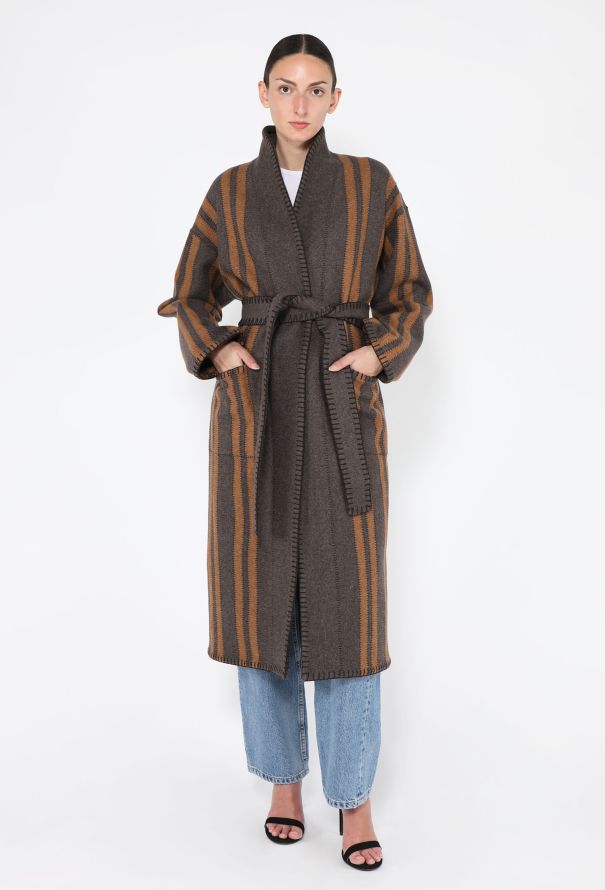 Loro Piana Cashmere Kirk Belted Coat, 2024 - 1