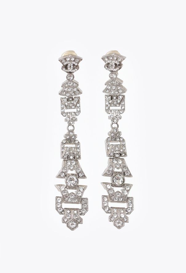 Chanel Resort 2014 Deco Drop Earrings - 1