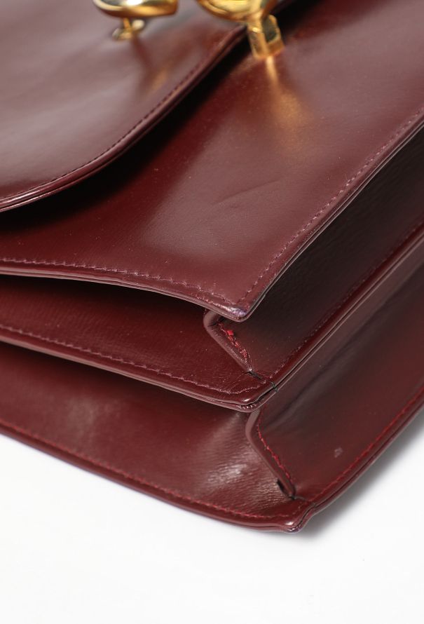 Gucci '70s Burgundy Shoulder Bag - 7 Gucci '70s Burgundy Shoulder Bag - 7