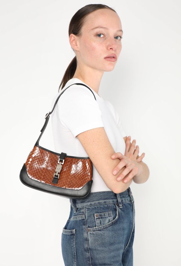 Gucci Python Mini Jackie Bag - 2 Gucci Python Mini Jackie Bag - 2