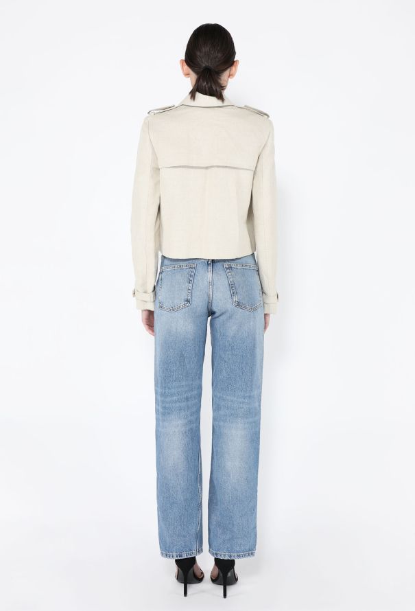Chloé 2006 Cropped Trench Jacket - 6