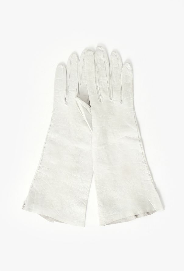 Dior 1960s Calfskin Leather Gloves - 2