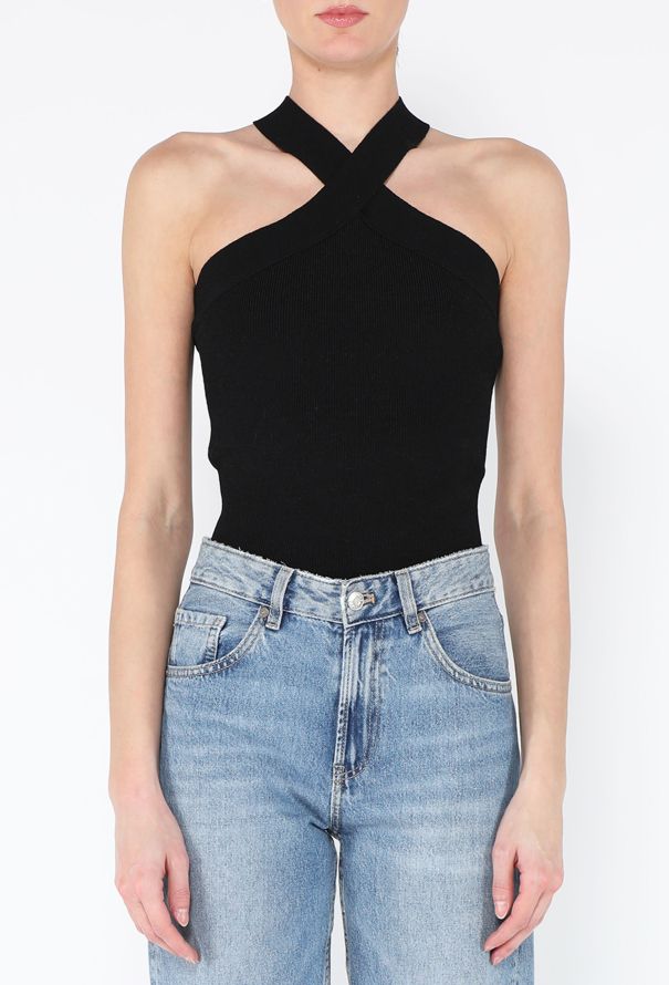 Khaite 2021 Ribbed Jersey Bodysuit - 1