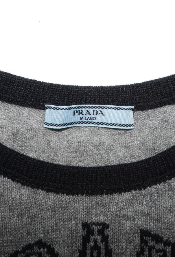 Prada 2024 Cashmere Varsity Knit Top - 5