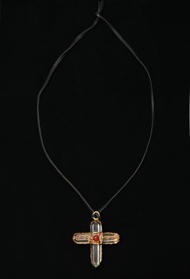 COVETED F/W 1993 Goossens' Maltese Cross Pendant | Authentic