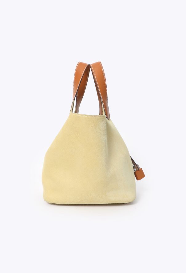 Hermès Rare Bicolor Veau Doblis & Box Picotin 18 - 7