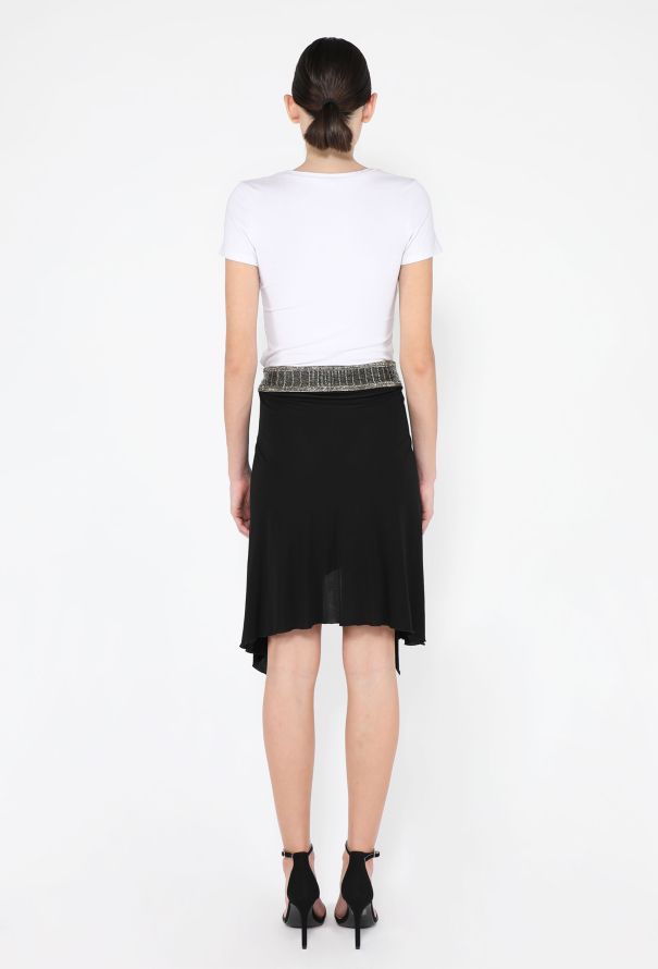 Chloé Beaded Silk Wrap Skirt, F/W 2002 - 4