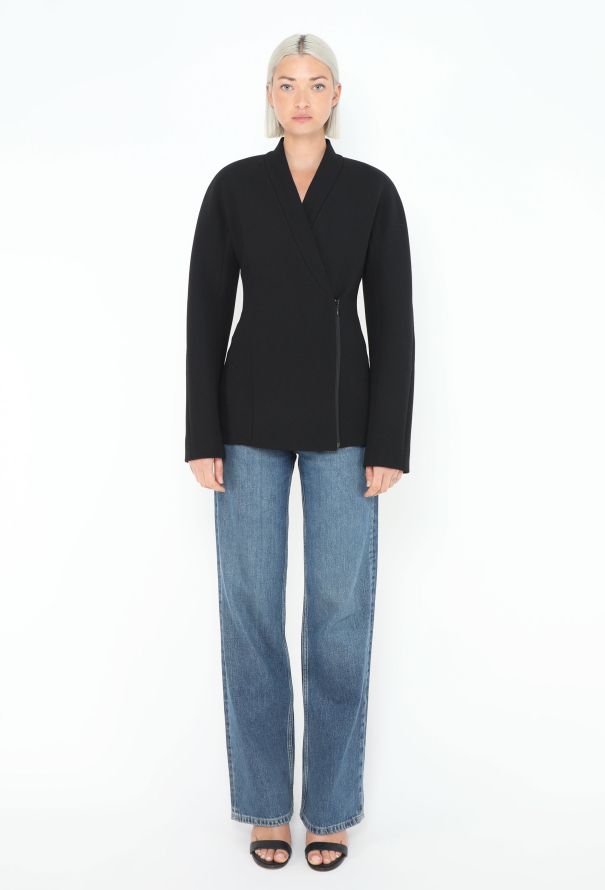 Alaïa F/W 2023 Hourglass Zip Blazer - 3