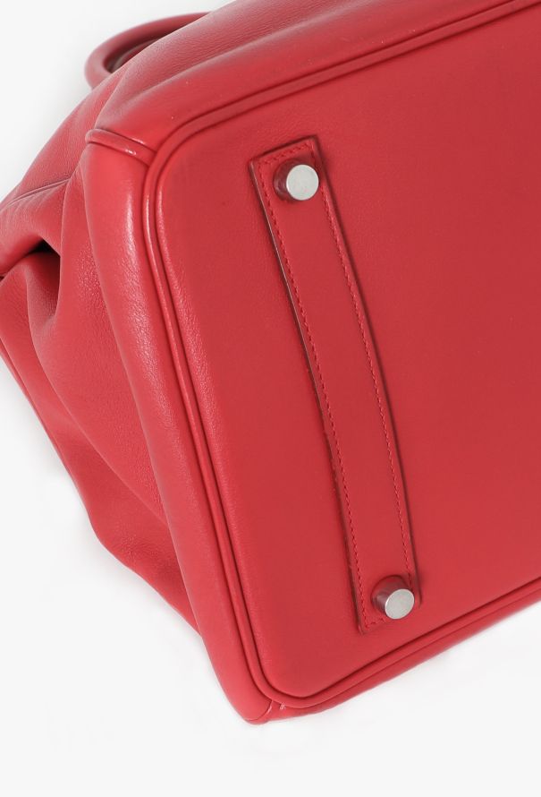 Hermès Red Swift Birkin 35 - 10 Hermès Red Swift Birkin 35 - 10