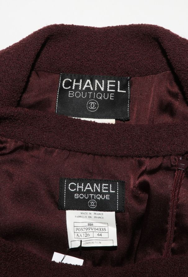 Chanel Bouclé Tailored Ensemble, F/W 1995 - 12