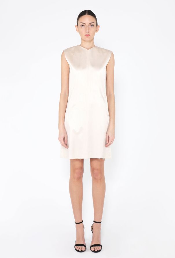 Céline S/S 2013 Distressed Hem Shift Dress - 3