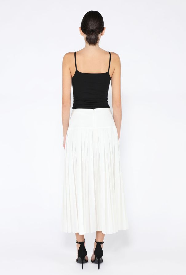 The Row 2020 Magdita Pleated Maxi Skirt - 4