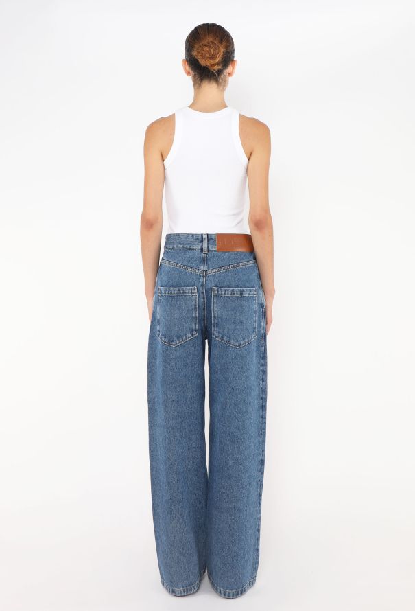 Loewe Pre-Fall 2023 Anagram Appliqué Jeans - 5