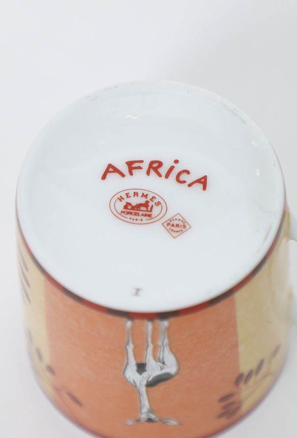 Hermès Vintage 6-piece Porcelain Espresso Set - 7