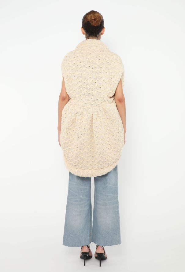 Balenciaga Rare 2006 Sculpted Cocoon Shawl - 5 Balenciaga Rare 2006 Sculpted Cocoon Shawl - 5
