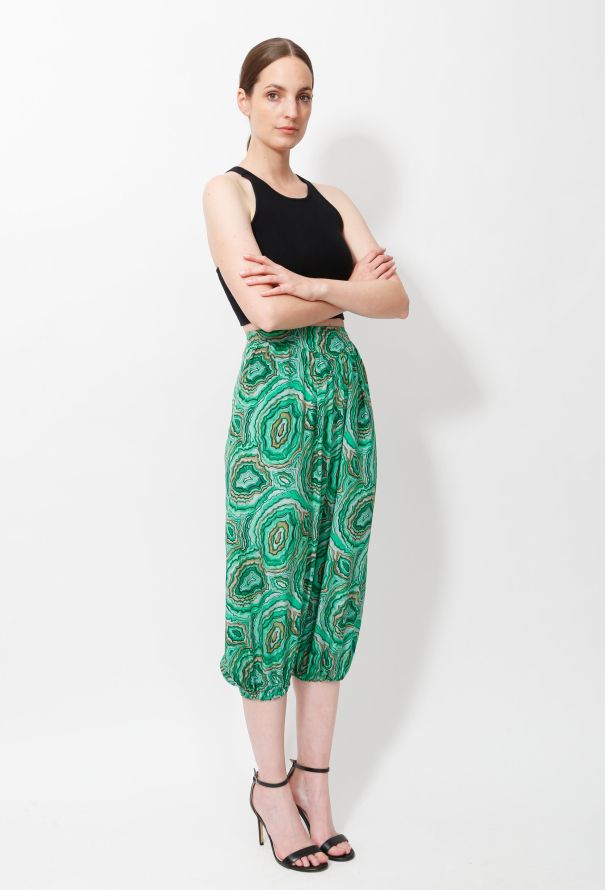 Jean Patou Graphic Harem Pants - 4