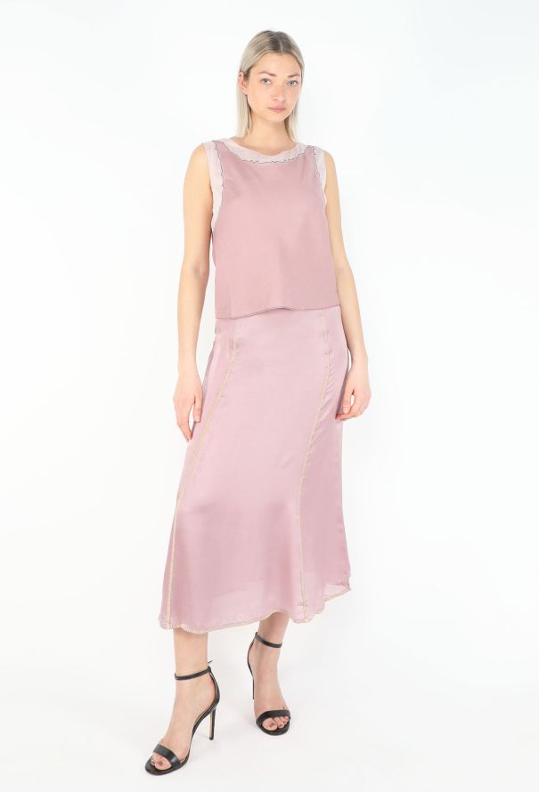 Prada 1998 Bias Silk Ensemble - 1