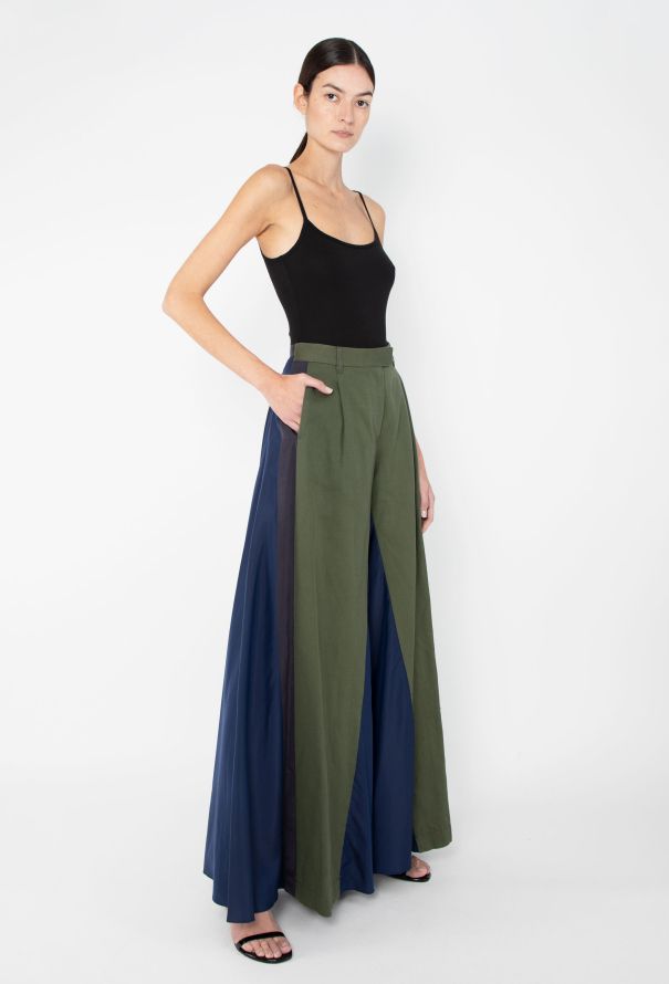 Sacai S/S 2013 Flowing Patchwork Trousers - 5