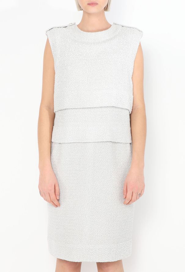 Chanel 2016 Tiered Bouclé Dress - 2 Chanel 2016 Tiered Bouclé Dress - 2